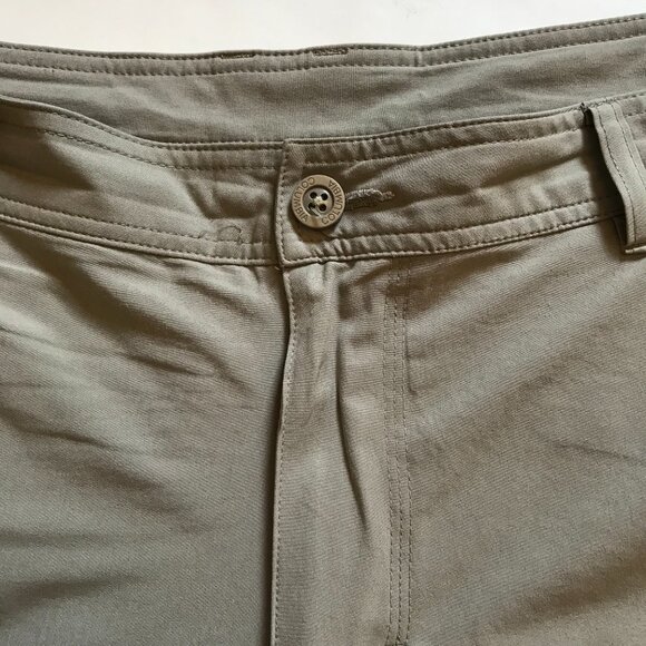 Columbia Regular Fit Flat Front Hybrid Shorts Mens 38 Gray 10" Inseam Polyester - Picture 4 of 11